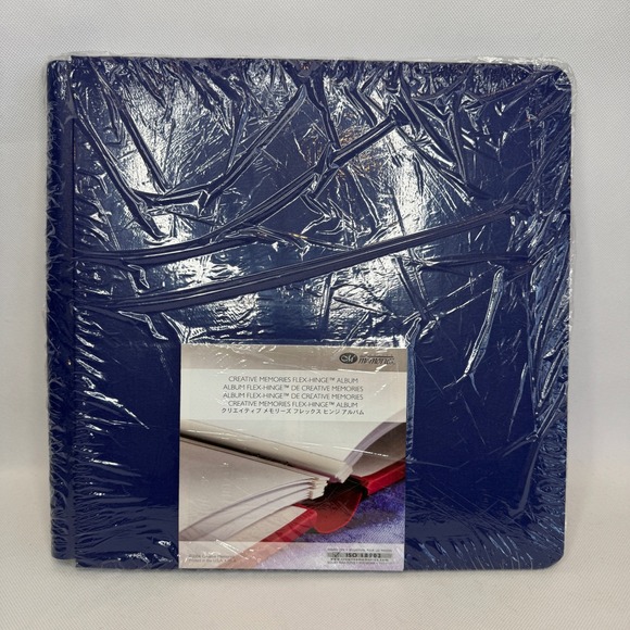 Creative Memories Other - NEW! CREATIVE MEMORIES  12x12 Flex Hinge 2006 Album Blue Scrapbooking